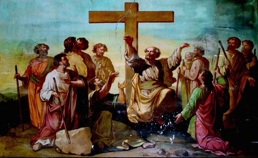 La partenza degli apostoli